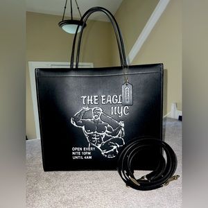 Coach Spring 2022 Runway “The Eagle NYC” Cashin tote